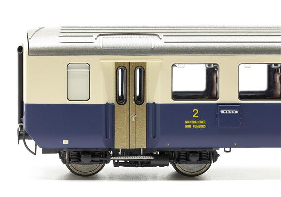 ESU 36661 BLS Steuerwagen Bt 951 beige/blau, Mittelschrift, Ep.IV - H0 (1:87) | Bild 6