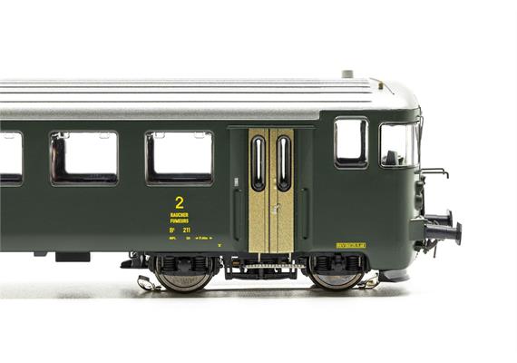 ESU 36662 BLS Steuerwagen Bt 211 grün, Ep.III - H0 (1:87) | Bild 5