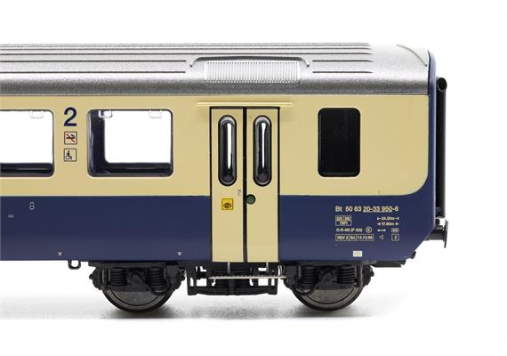 ESU 36667 BLS Steuerwagen Bt 950 blau/ beige, Ep.V - H0 (1:87) | Bild 3
