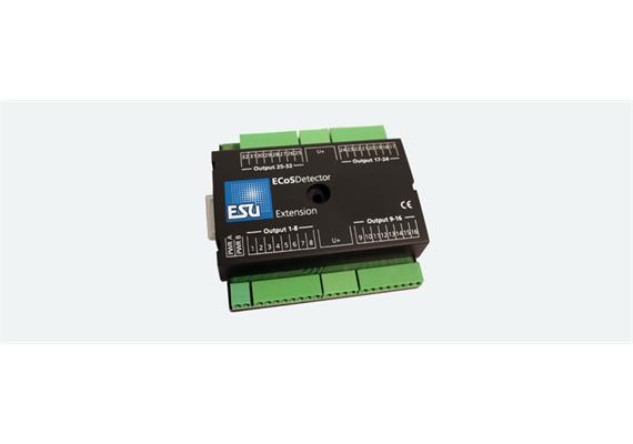 ESU 50095 EcOSDetector Output Extension Erweiterungsmodul, 32 dig. Ausgänge