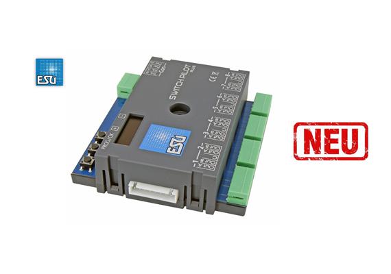 ESU 51831 SwitchPilot 3 Plus, 8-fach Magnetartikeldecoder, DCC/MM, OLED, updatefähig | Bild 1