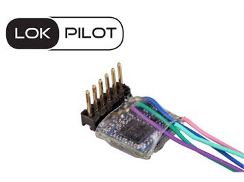 ESU 59857 LokPilot 5 micro DCC, 6-pin Direkt gewinkelt - Spurweite N, TT