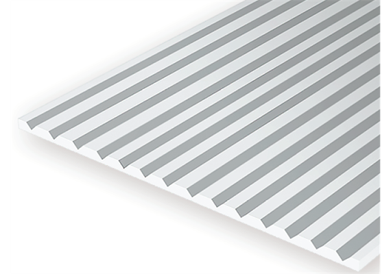 Evergreen 2060 Strukturplatte, 0,5x150x300 mm. Raster 1,50 mm, 1 Stück | Bild 1