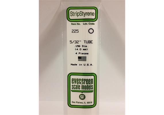 Evergreen 225 Rundröhre, 35 cm lang, Durchm.4,0 mm - 5/32, 4 Stück | Bild 2