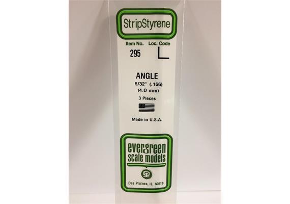 Evergreen 295 Winkelprofil, 350x4,0x4,0 mm, 3 Stück | Bild 2