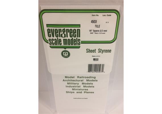 Evergreen 4503 Gehwegplatten, 1x150x300 mm, Raster 3,2 mm, 1 Stück | Bild 2