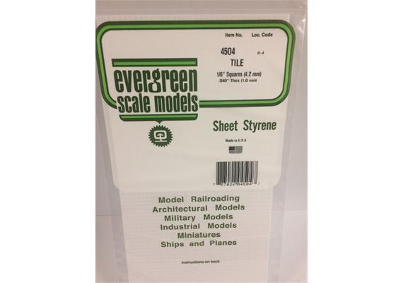 Evergreen 4504 Gehwegplatten, 1x150x300 mm, Raster 4,2 mm, 1 Stück | Bild 2