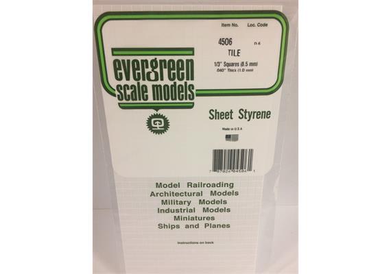 Evergreen 4506 Gehwegplatten, 1x150x300 mm, Raster 8,5 mm, 1 Stück | Bild 2