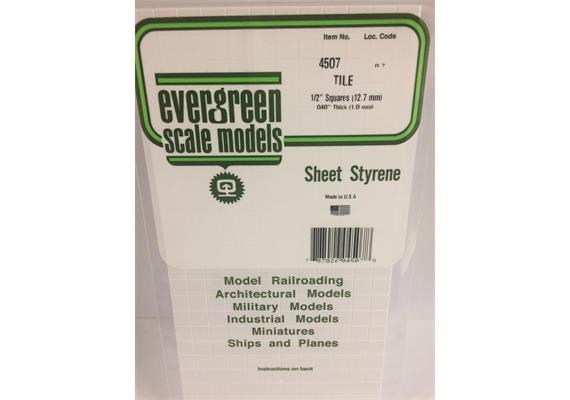 Evergreen 4507 Gehwegplatten, 1x150x300 mm, Raster 12,7 mm, 1 Stück | Bild 2