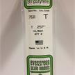 Evergreen 768 T-Profil, 35 mm lang, Höhe/Breite 6,5 mm, 2 Stück | Bild 2