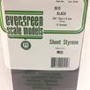 Evergreen 9515 Schwarze Polystyrolplatten, 150x300x1,00 mm, 2 Stück | Bild 2