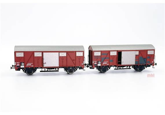 Exact-Train 20945 SBB 2er Set K4 Historic braun, Epoche III - H0 (1:87)