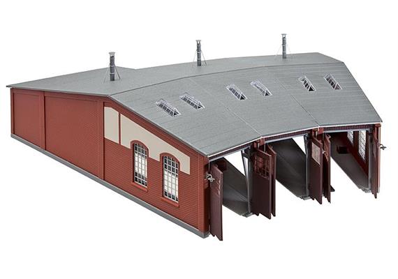 Faller 120176 Ringlokschuppen, 3-ständig - H0 (1:87) | Bild 1