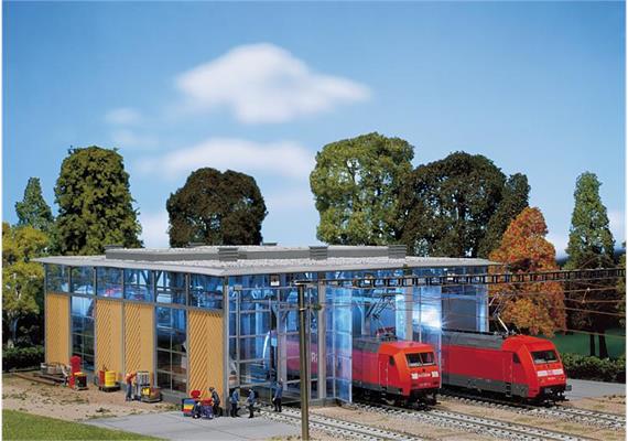 Faller 120217 E-Lokschuppen, 3-ständig - H0 (1:87) | Bild 1
