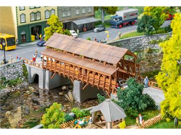 Faller 120527 Eisenbahn-Holzbrücke - H0 (1:87)