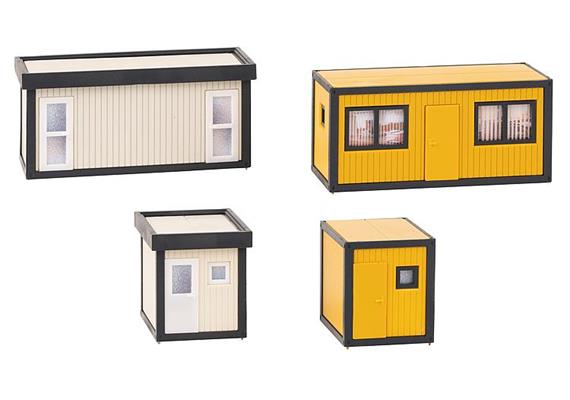 Faller 130136 Baucontainer gelb-schwarz (4) HO | Bild 2