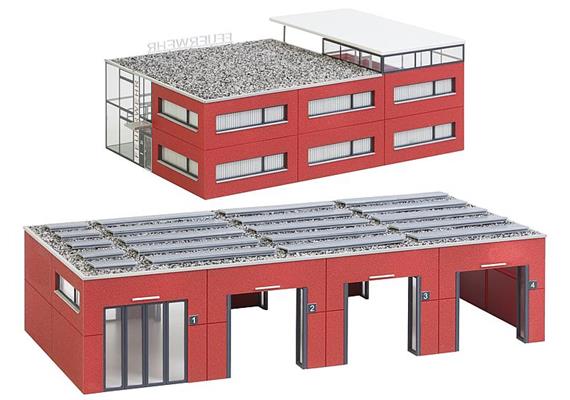 Faller 130160 Moderne Feuerwache - H0 (1:87) | Bild 5