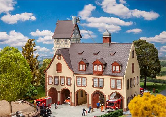 Faller 130163 Hauptfeuerwache HO | Bild 1