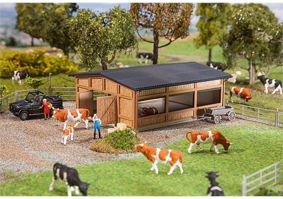 Faller 130547 Viehunterstand | Bild 1