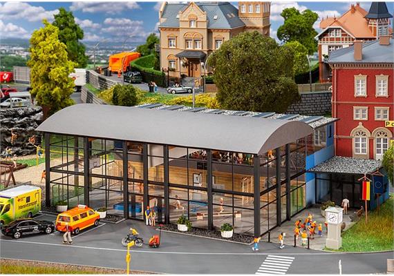 Faller 130613 Turnhalle, HO | Bild 1