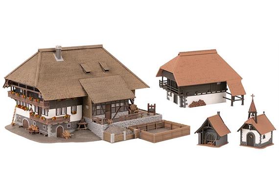 Faller 130677 Schwarzwald-Set Vogtsbauernhof, H0 1:87 | Bild 2