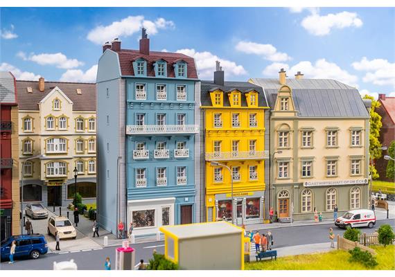 Faller 130714 Stadthäuser-Set - H0 1:87 | Bild 1