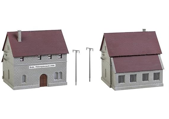 Faller 130943 Elektrizitätswerk mit Staumauer HO | Bild 4