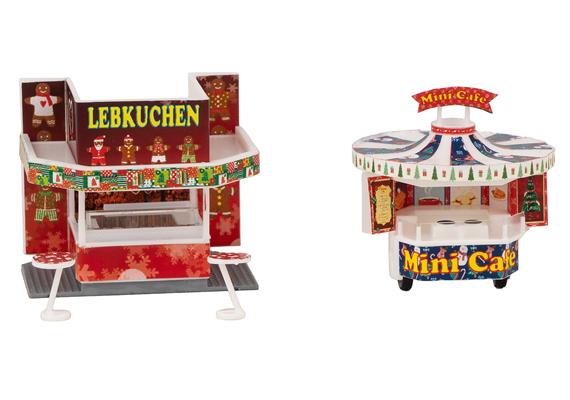 Faller 134001 Weihnachtsmarktbuden, 2 Stück - H0 (1:87) | Bild 2