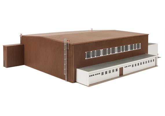 Faller 144111 Hangar mit Hubschrauber - H0 1:87 | Bild 3