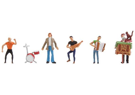 Faller 150912 Kleine Band / Strassenmusiker HO