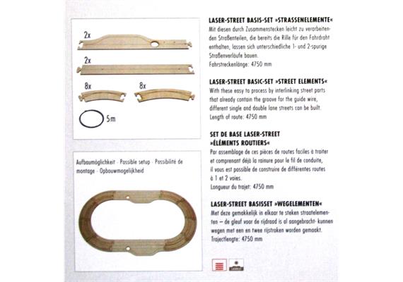 Faller 161900 Car System Laser-Street Basis-Set "Strassenelemente" | Bild 3
