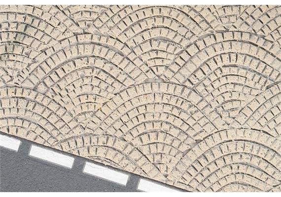 Faller 170312 PREMIUM Straßenfolie Römisches Kopfsteinpflaster - H0 (1:87) | Bild 2