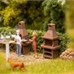 Faller 180015 2 Gartengrills - H0 (1:87) | Bild 1