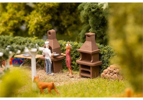 Faller 180015 2 Gartengrills - H0 (1:87) | Bild 1