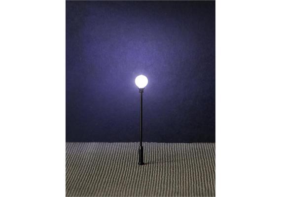 Faller 180104 LED-Parklaterne, Kugel-Aufsatzleuchte, 3 Stück - H0 (1:87) | Bild 2