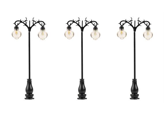 Faller 180107 LED-Laterne, Hängeleuchte, 3 Stück - H0 (1:87) | Bild 1