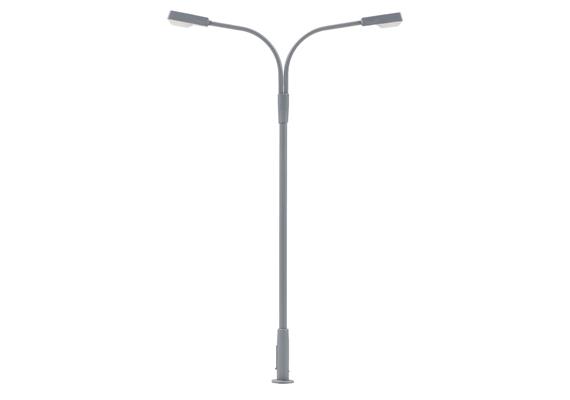 Faller 180220 LED-Kofferleuchte, zweiarmig, kaltweiss - H0 (1:87)