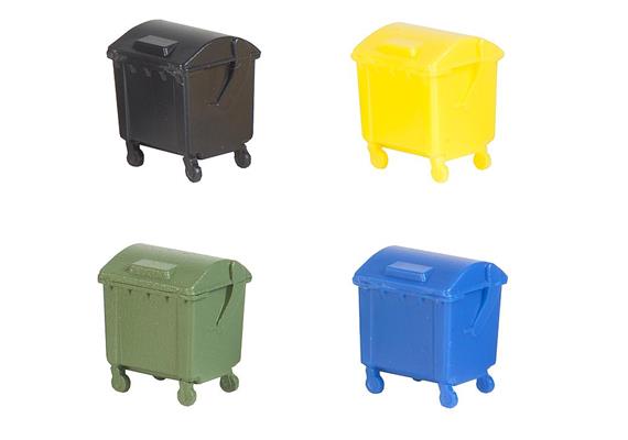 Faller 180343 Mülltonnen-Set - H0 (1:87) | Bild 2