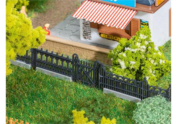 Faller 180417 Eisenzäune-Set - H0 (1:87) | Bild 3