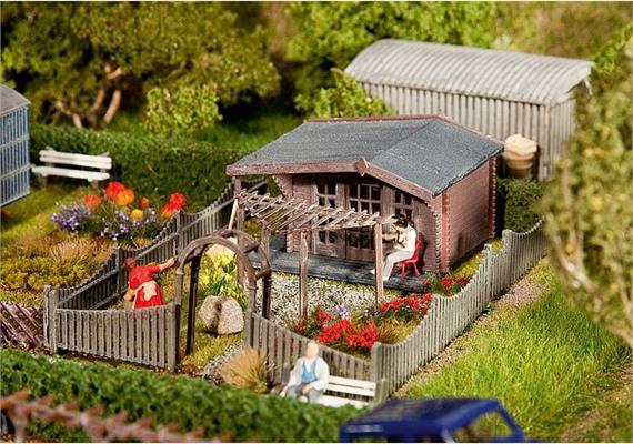 Faller 180491 Schrebergarten mit Gartenlaube - H0 (1:87) | Bild 1