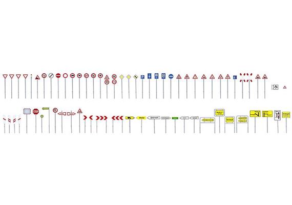Faller 180533 Verkehrsschilder-Set HO | Bild 2