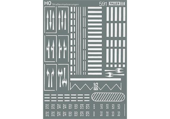 Faller 180536 Strassenmarkierungen - H0 (1:87)
