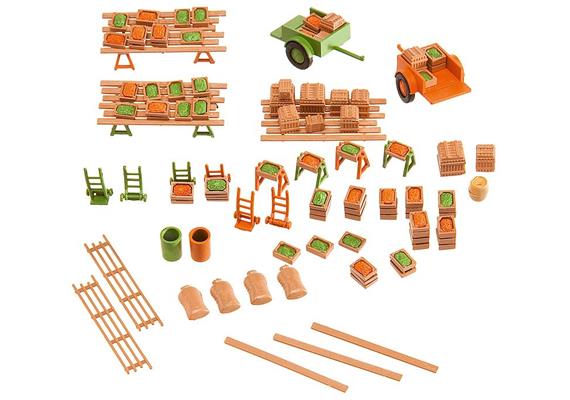 Faller 180605 Zubehör "Obst-Gemüsestand" HO | Bild 2