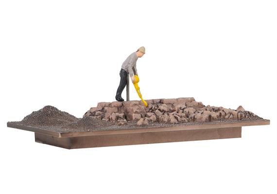 Faller 180693 Bauarbeiter mit Kompressor - H0 (1:87) | Bild 3