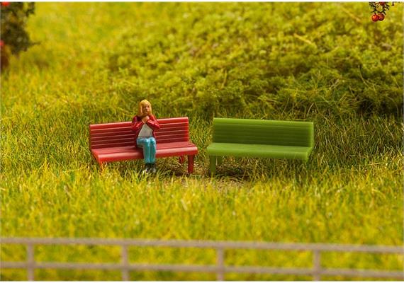 Faller 180919 4 Bänke - H0 (1:87)