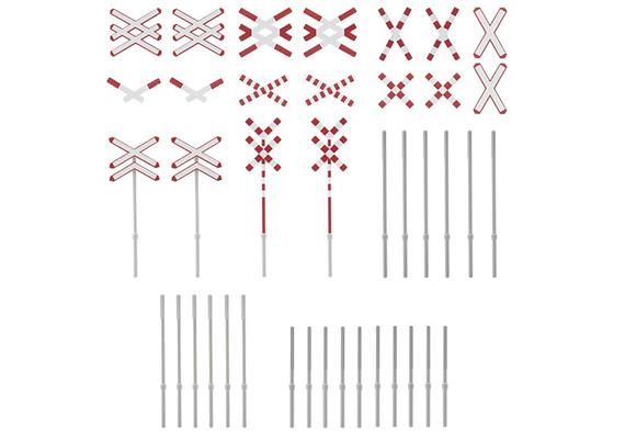 Faller 180949 internationale Andreaskreuze