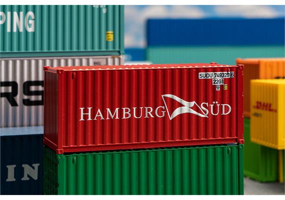 Faller 182001 20' Container HAMBURG SÜD - H0 (1:87) | Bild 1