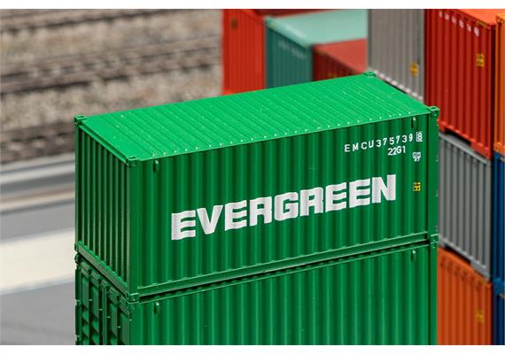 Faller 182004 20' Container EVERGREEN - H0 (1:87) | Bild 1