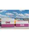 Faller 182152 40' Container ONE, 5er-Set - H0 (1:87)