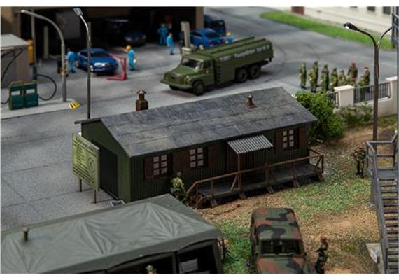 Faller 190773 Militärbaracke der Schweizer Armee - H0 (1:87)